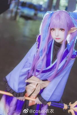 “Putri Hubungkan!”  Re: Menyelam》 Cosplay Loli Lucu Hikawa Jinghua 【CN: coser Yiyi】 (9 foto)