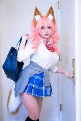 Hana Bunny – Seragam Sekolah Tamamo