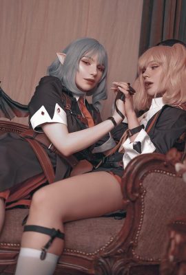 AlcoL0LI dan Michi Kyunn – Remilia dan Flandre Scarlet