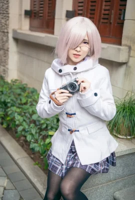 Cosplay Pakaian Kasual Mash Kyrielite “Fate/Grand Order”[CN: _General sama](9 foto)