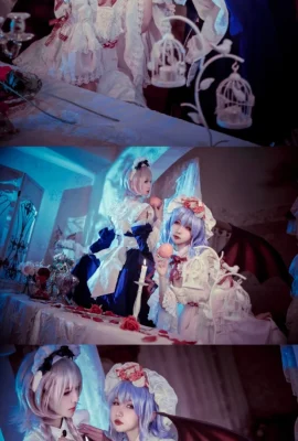 Proyek Touhou Remilia@Never Sleeping Warrior, Sakuya Izayoi@Great Magician Yoko (9 foto)