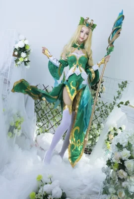 Cosplay “Glory of the King” Wang Zhaojun[CN: Hyun You](16 foto)