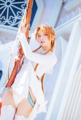 Cosplay Gadis Garis Depan: Air Musume Kuuki (9 foto)