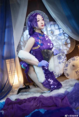 Gaun ulang tahun ke-3 FGO Yuan Laiguang @武魔小草 (9 foto)