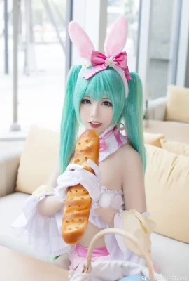 Pakaian Musim Semi Kelinci Hatsune Miku@Es krimnya agak asinkkkk (9 foto)