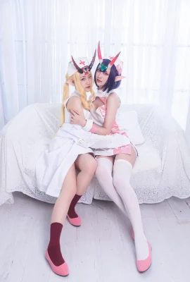 FGO Shuten?? Perawat Ibaraki yang tidak memenuhi syarat Shuten Doji: @宁栀_雨drop, Ibaraki Doji: @neko_咿淼猫 (9 foto)