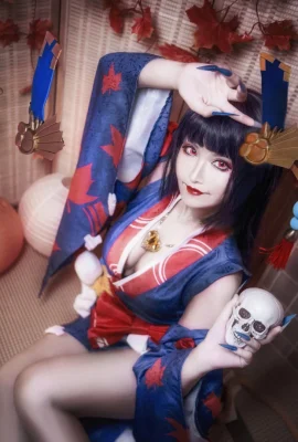 Gadis Hantu Onmyoji Daun Merah@void_Mio Ling (10 foto)