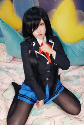 Seragam Sekolah Date A Live Tokisaki Kurumi @Cajin-西法 (9 foto)