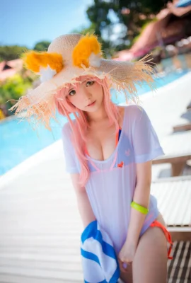 Baju renang Miu Tamamo-mae (18 foto)