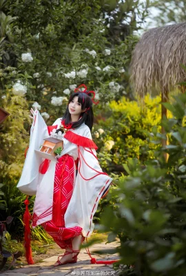 Onmyoji Yuankou Shen@menaikkan hutang kucing naga hitam (9 foto)