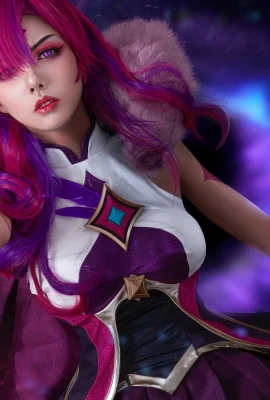 Penjaga Bintang League of Legends Xayah @三泽瑞(9 foto)