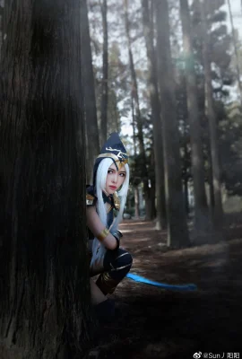 Penembak es League of Legends Ashe @Sun丿阳阳 (9 foto)