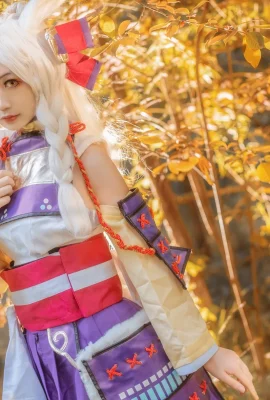 Serigala Putih Onmyoji@茶白江_ (9 foto)