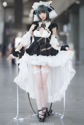 Azur Lane Cheshire@五鬼百鬼 (Fotografi: @alan 鲚少) (Kugou Mushroom·Firefly Animation Music Carnival) (9 foto)