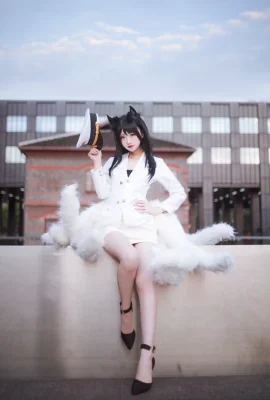 League of Legends Ahri Idol Singer-Polar Snow Lotus Singing Suit @ angin lembut membingungkan hati QvQ (10 foto)