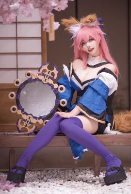 Fate/GrandOrder Tamamo Mae @junyeTAKO_ (9 foto)