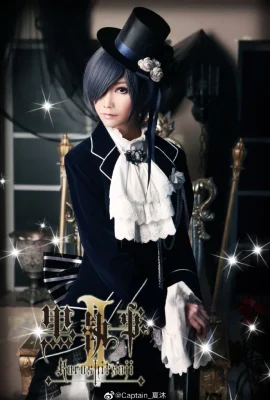 Butler Hitam Ciel Phantomhive @Captain_Xia Mu (9 foto)