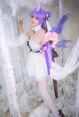 Gaun Pengantin Azur Lane Unicorn Dream Pure White Vow @Bunny-boru (9 foto)