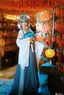 Luo Tianyi Selamat Festival Pertengahan Musim Gugur @黄儿_ (10 foto)