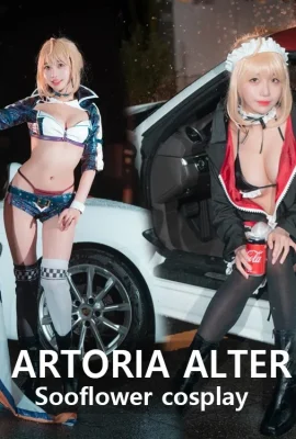 (creamsoda (Sooflower)) Artoria Alter Cosplay (Nasib Grand Order)