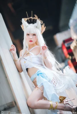 Arknights Platinum@Vanilla Meow Lulu (Fotografi: @ST Team_Mr Director) (Pameran Animasi dan Game Festival Komik Internasional China CICF) (9 foto)