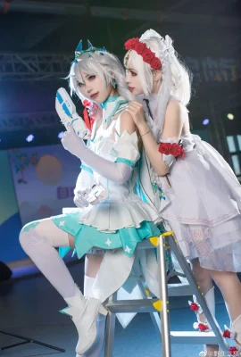 Honkai Impact 3 Kiana: @风东东w, Teresa: @野二猫 (9 foto)