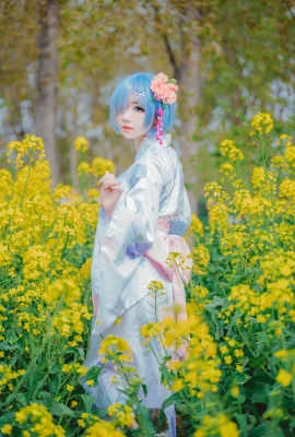 Perihal: Kehidupan di Dunia Berbeda dari Nol Rem Yukata@猫君君MaoJun (9 foto)