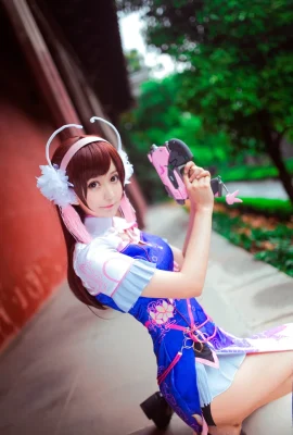 Overwatch D.Va cheongsam cn: Orang tua yang aneh (8 foto)