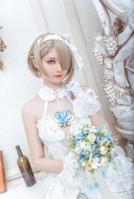 Gaun Pengantin Honkai Impact 3 Rita Rossweisse@-Momoroll (9 foto)