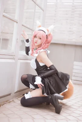 Fate/GrandOrder Tamamo Mae Maid cn: Yi Luotong (10 foto)