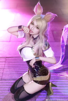 League of Legends K/DA Ahri@NEWS-Mizuki Tak Berekor (9 foto)