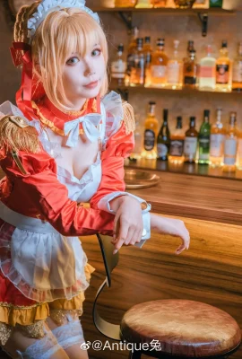 Pembantu Penggemar FGO Nero Claudius @AntiqueRabbit (9 foto)