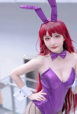 FGO Scathach Bunny Girl@Your Balls_ (Hatsumonogatari Comic Con) (8 foto)