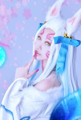 League of Legends Ahri Soul Lotus LOL Soul Blooming Festival @Sorakua Sora runtuh (9 foto)