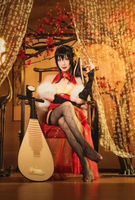 Azur Lane Dafeng Cheongsam @LyLengyang (9 foto)