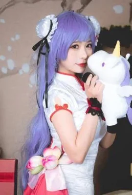 Koleksi gambar cheongsam unicorn “Azur Lane” gadis COSER Kawaii Suyu Yuyu COS (15 foto)