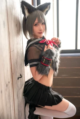 Cosplay C98 pacar akhir JILL Tidak apa-apa memanggilku Ookami-chan 04 kakuge ppoi