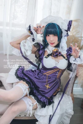 【COS】Azur Lane-Cheshire cos_Pembantu Kucing Manis: Guahi-chan