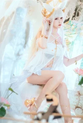 Gambar COS super indah Arknights Platinum[CN: Eel Feier](12 foto)