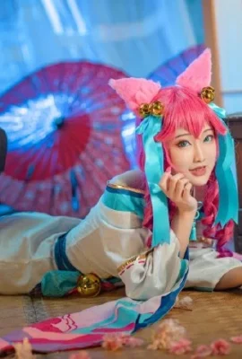 League of Legends Ahri Soul Lotus@Pineapple Zongzi (9 foto)