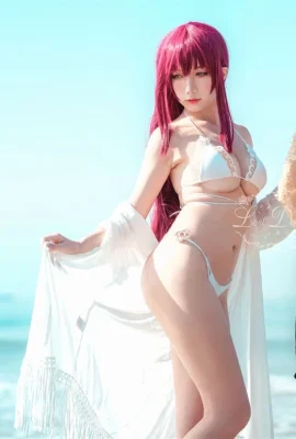 Baju Renang Cosplay Payudara Besar Seksi “Azur Lane” Sucuff[CN: Lost Humanoid QUQ](12 foto)