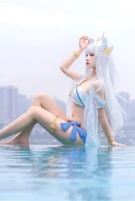 Gambar Cosplay Bawah Air Seksi “Arknights” Platinum[CN: Mirror Sauce_](16 foto)