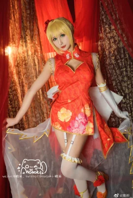 Nasib/GrandOrder Nero Claudius cheongsam@亚奇_ (9 foto)