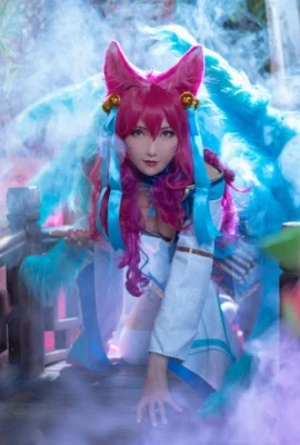 League of Legends Ahri Soul Lotus Skin@louyinEmilia (9 foto)