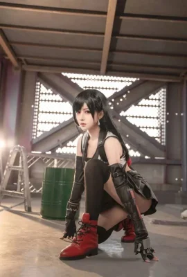 Cosplay Tifa “Final Fantasy”[CN: Shika Xiaolulu](10 foto)