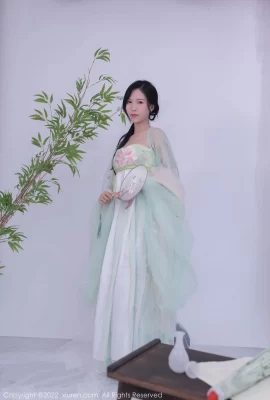 “Kostum Hijau” Dou Niang-Lee Shi Keindahan oriental tak terlupakan (73 Foto)