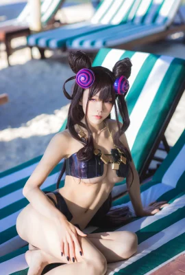 “FGO-Murasura Shikibu” Shui Miao Aqua tidak bisa menyembunyikan punggungnya yang cantik dan cantik (41 Foto)