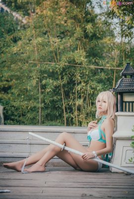 Kucing MaoJun – Bikini Okita Souji