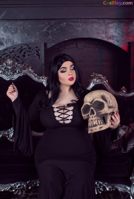 Kelinci Marie – Morticia Addams