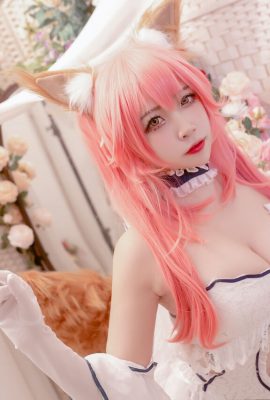 (Nisa) NO.131 Gaun Pengantin Fate Tamamo no Mae Gaun Pengantin Tamamo no Mae